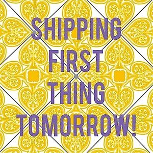 Buy Tonight, Ship Tomorrow